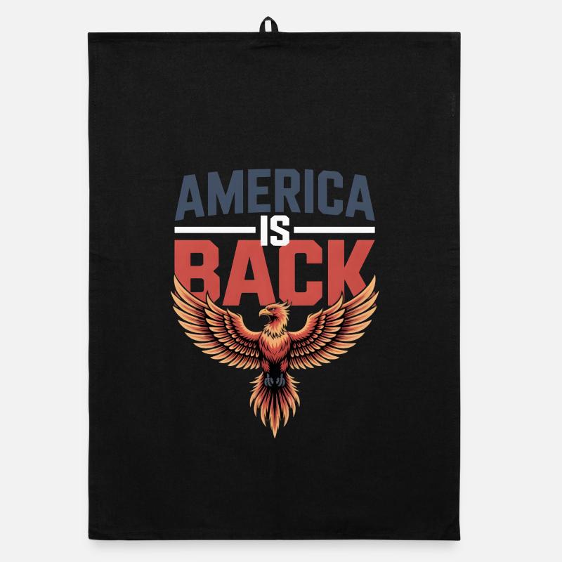 America Is Back Organic dish towel
