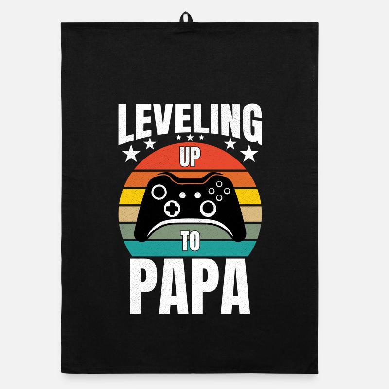  Leveling Up To papa  Organic Geschirrtuch
