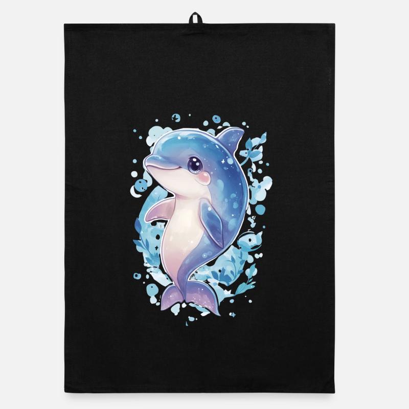 Dolphin Organic dish towel