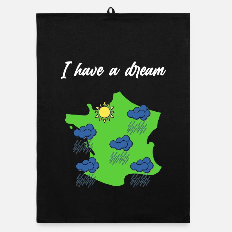 Normandy Sun Norman Humor Gift Organic dish towel