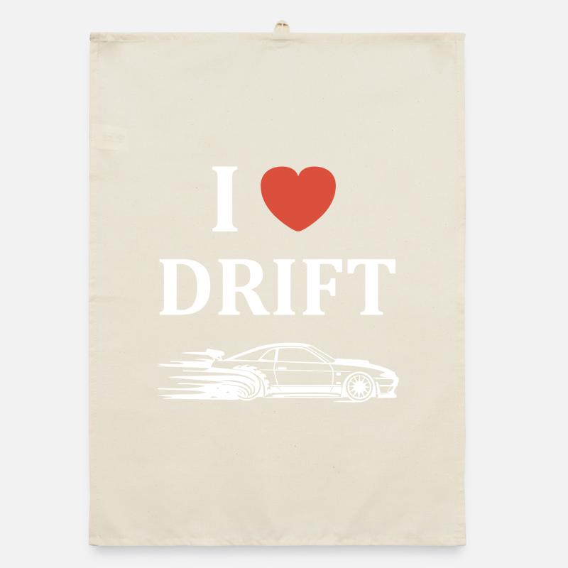 Drift Passion Autodesign Organic Geschirrtuch