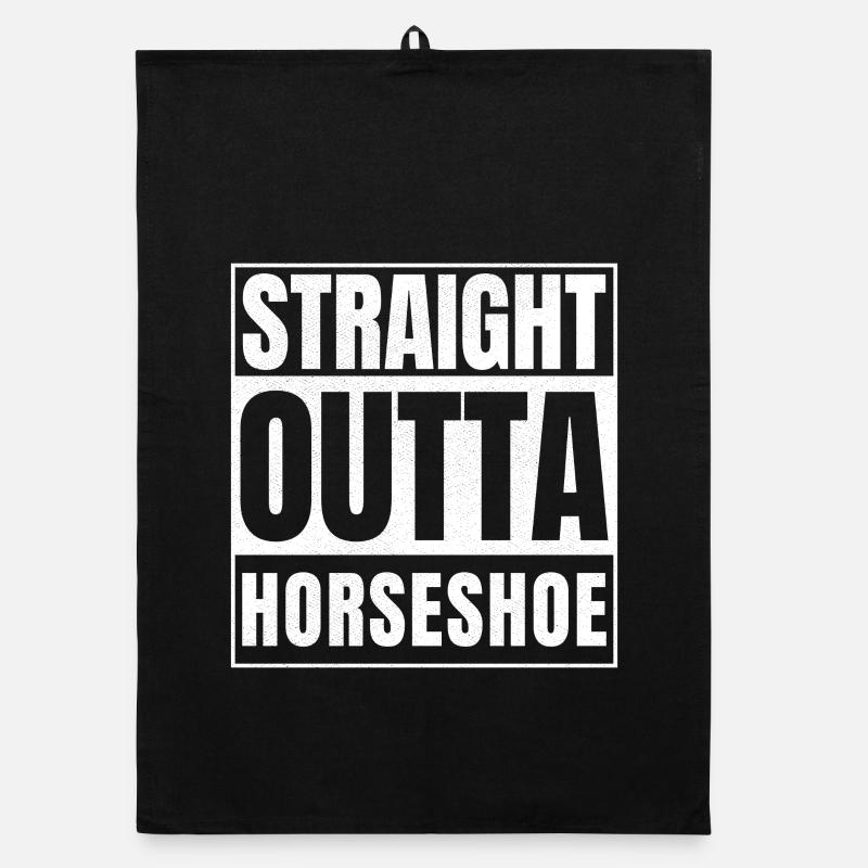 FER À CHEVAL STRAIGHT OUTTA Torchon bio