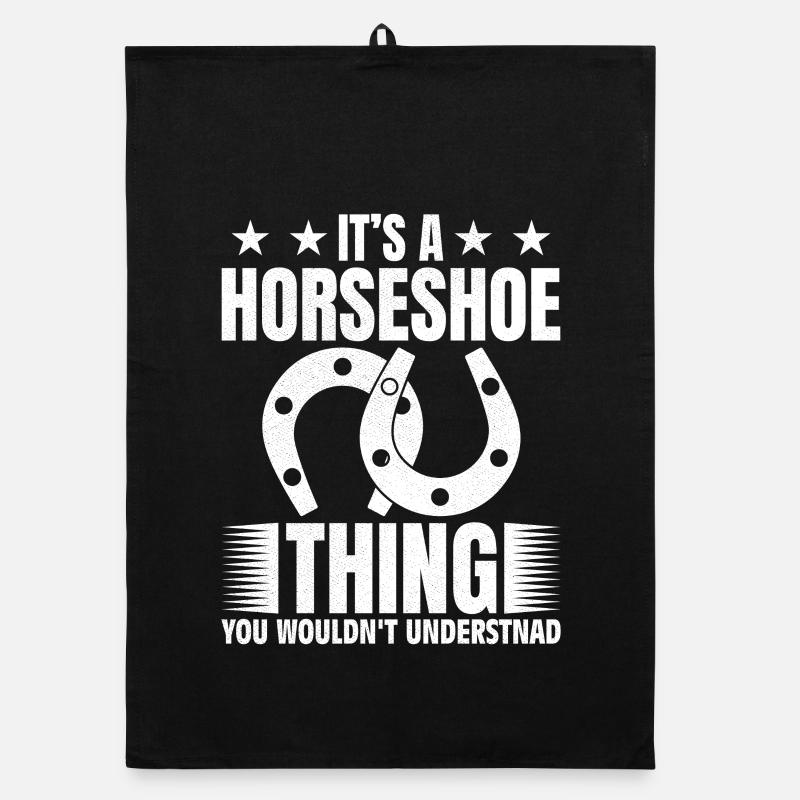 C’est un truc de fer à cheval que vous ne comprendriez pas Torchon bio