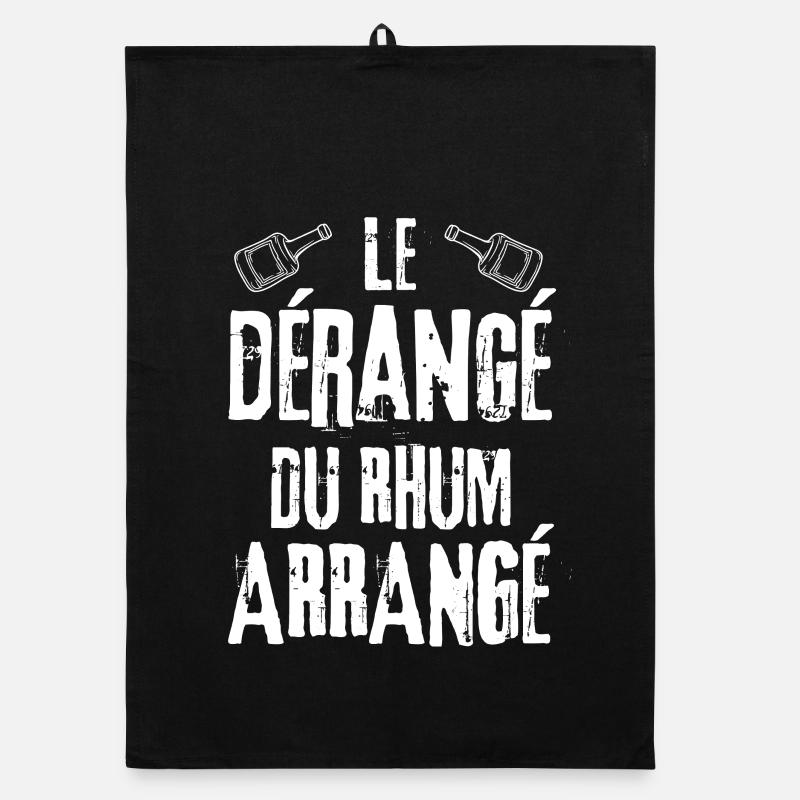 Le Dérangé Du Rhum arrangé Torchon bio