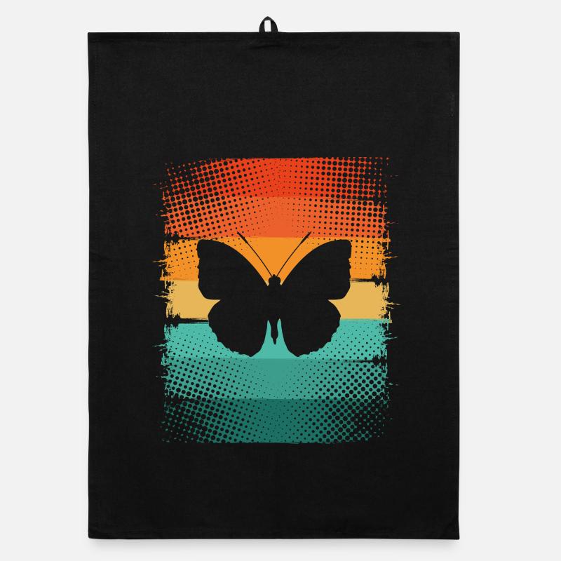 Butterfly Organic dish towel