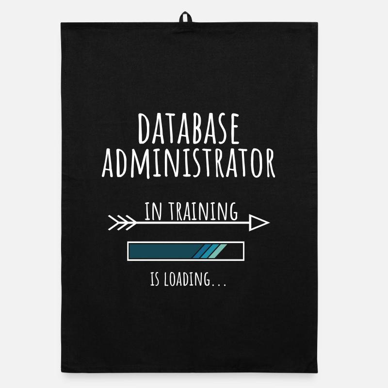Database Administrator Geschenk Beruf Ausbildung Organic Geschirrtuch