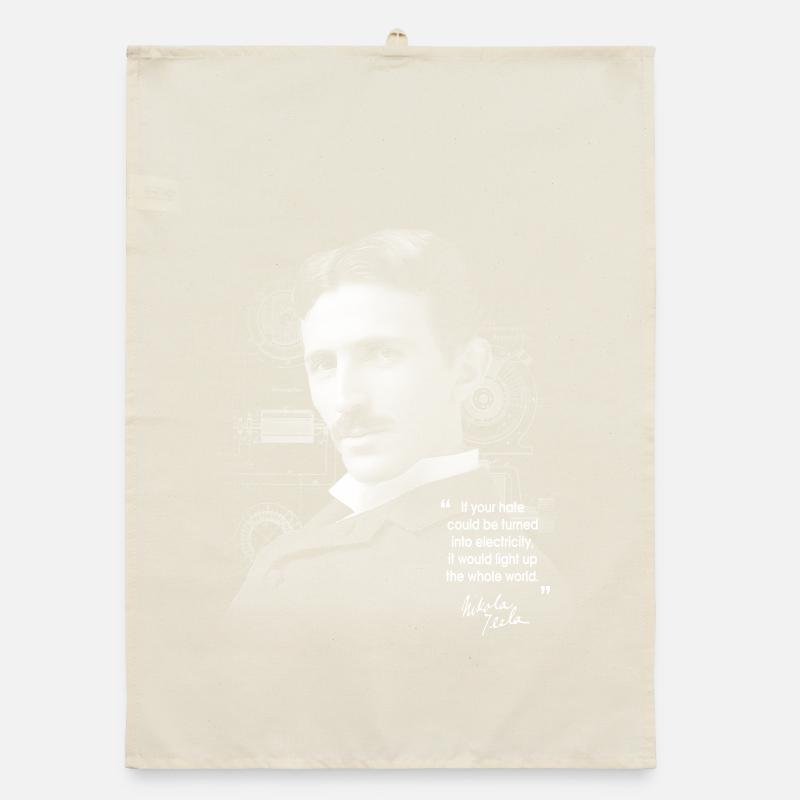 Nikola Teslà Inventor Engineering Engineering Science Organic dish towel