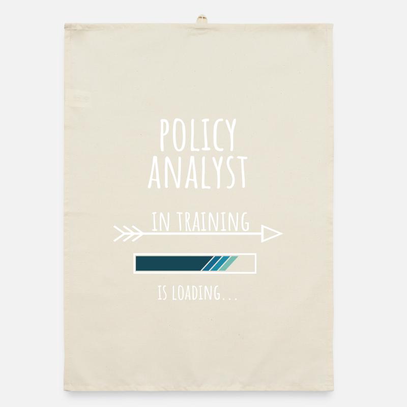 Policy Analyst Geschenk Beruf Ausbildung Organic Geschirrtuch