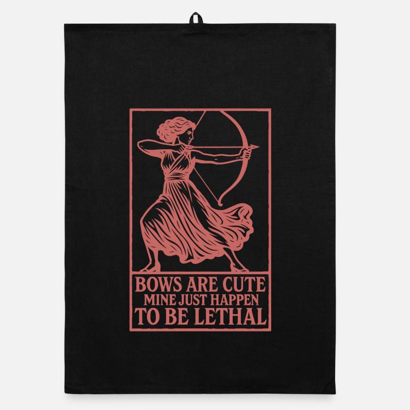 Les arcs sont mignons, les miens se trouvent être Lethal Archer Torchon bio