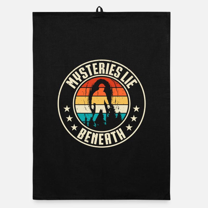 Spelunking Cave Explorer Organic dish towel