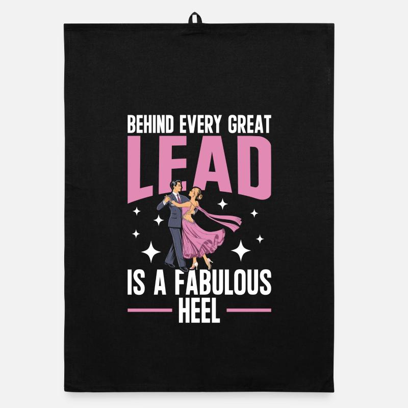 Ballroom dancing Waltz dancing Tango dancing Organic dish towel