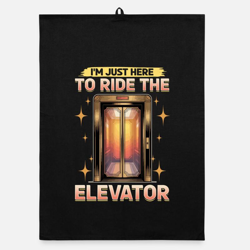 Elevator toddler & kids Organic dish towel