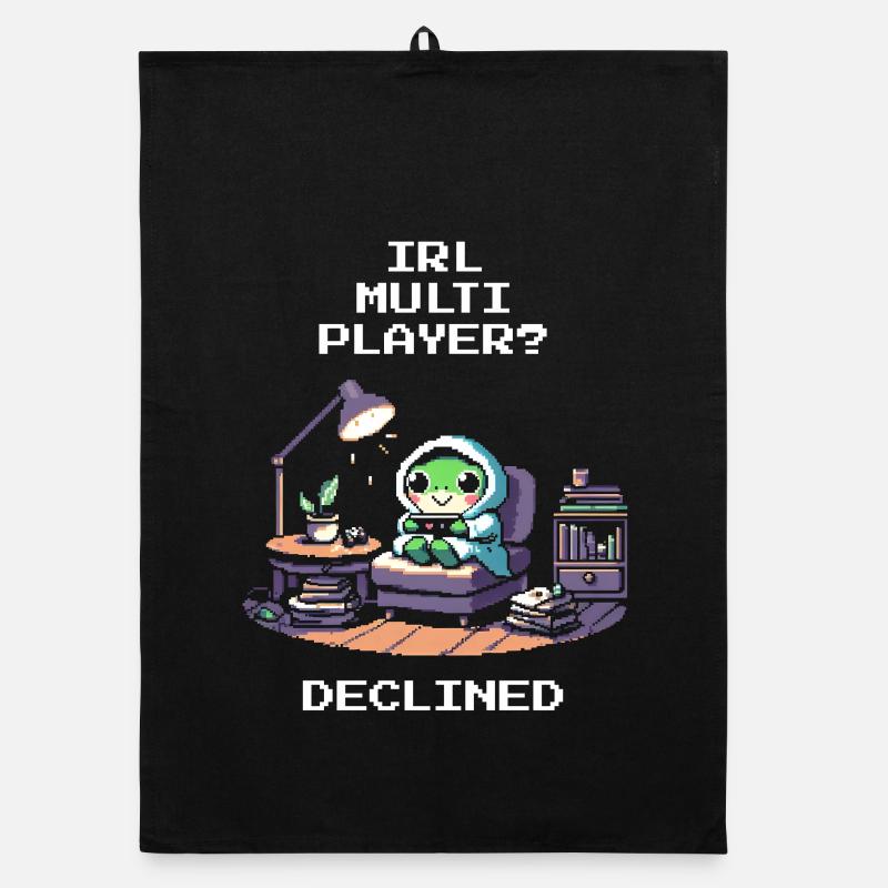 IRL multiplayer: rejected | Introverted humor Organic dish towel