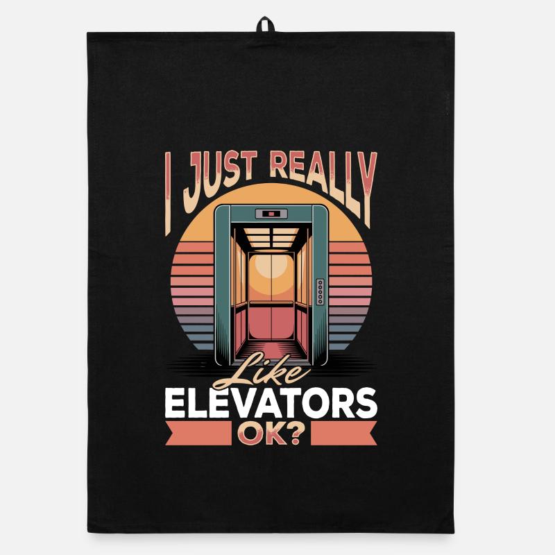 Elevator toddler & kids Organic dish towel
