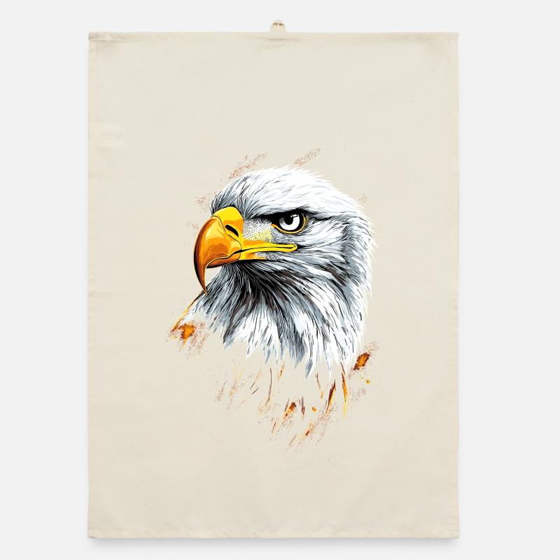 Eagle Bald Eagle Golden Eagle White-tailed Eagle Organic dish towel