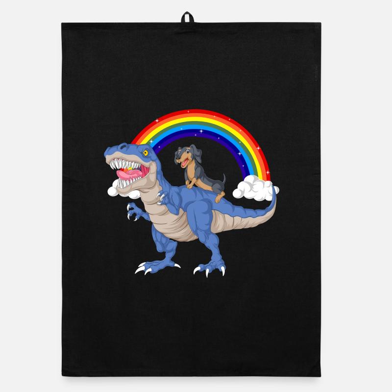 Dackel Organic Geschirrtuch