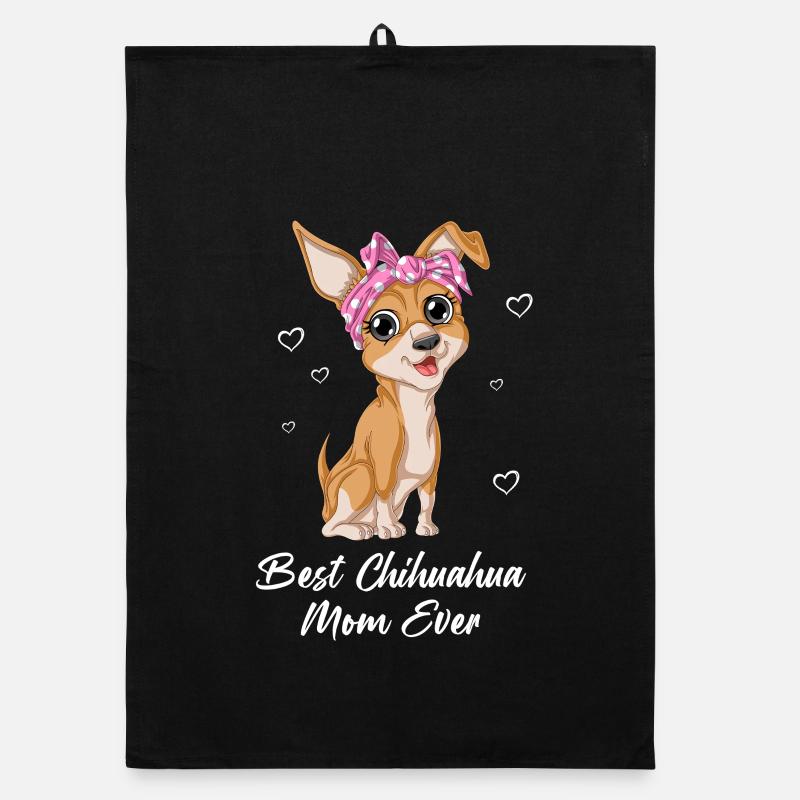 Beste Chihuahua-Mutter aller Zeiten – Muttertag Organic Geschirrtuch
