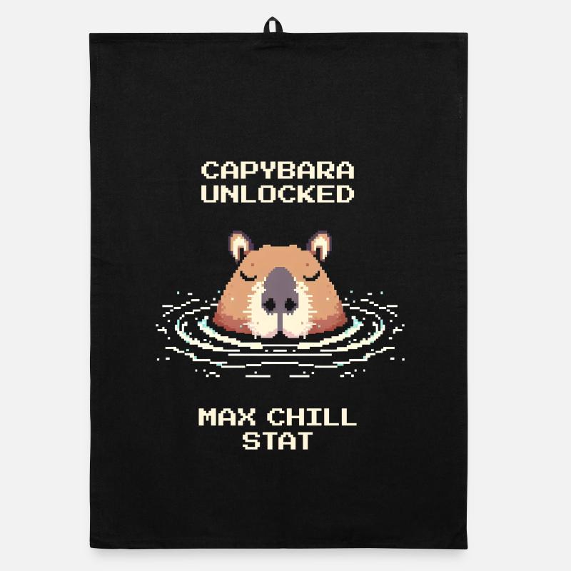 Capybara débloqué – Max Chill | Mème Torchon bio