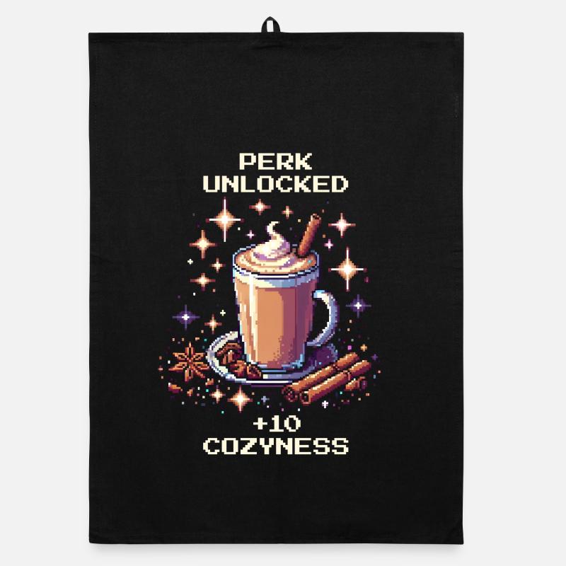 Perk: +10 Coziness | Chai Latte Organic dish towel