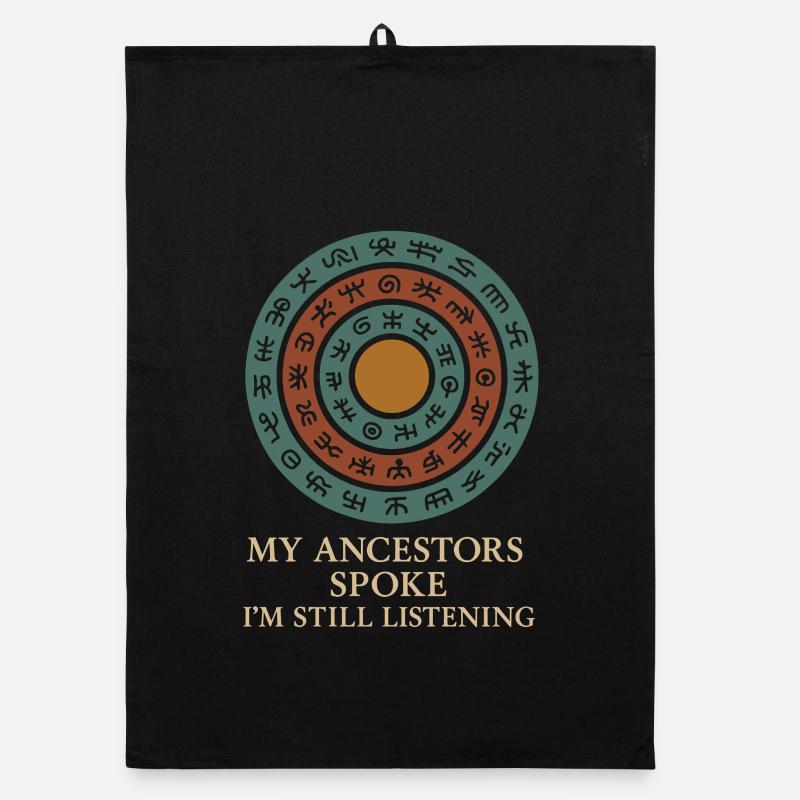 Indigenous Language Revitalization Native Speakers Organic dish towel