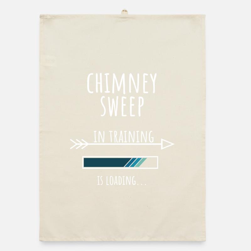 Gift Profession Training Chimney Sweep Organic dish towel