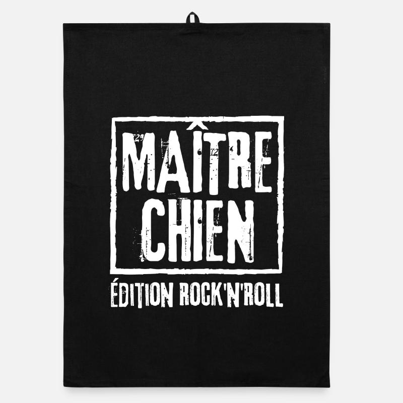 Master Dog Rock Edition Organic Geschirrtuch