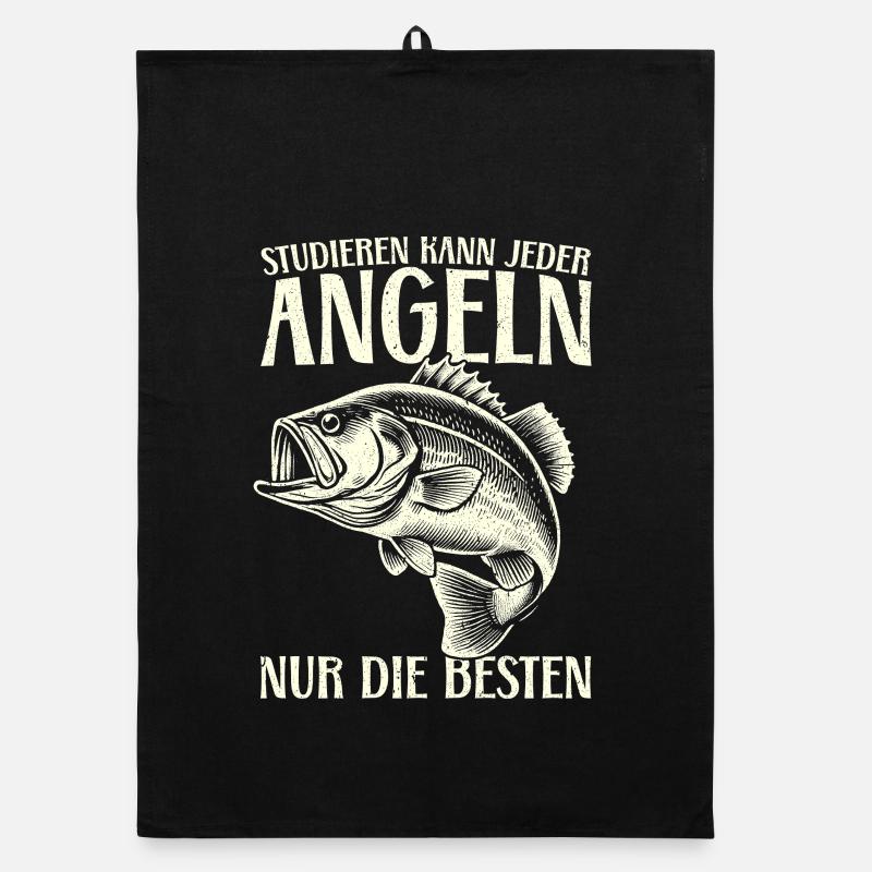 Anyone can study fishing only the best Organic dish towel