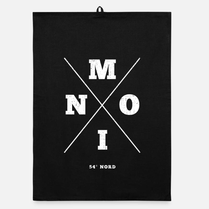 Conception maritime avec Moin 54°Nord Torchon bio