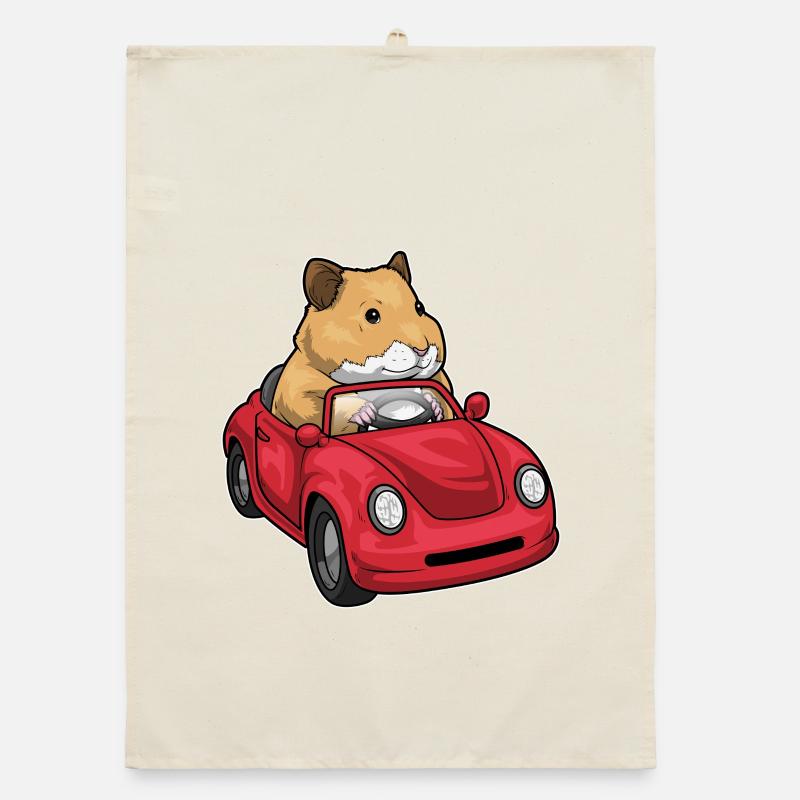 Hamster Auto Organic Geschirrtuch