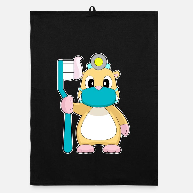 Brosse à dents pour dentiste hamster Torchon bio