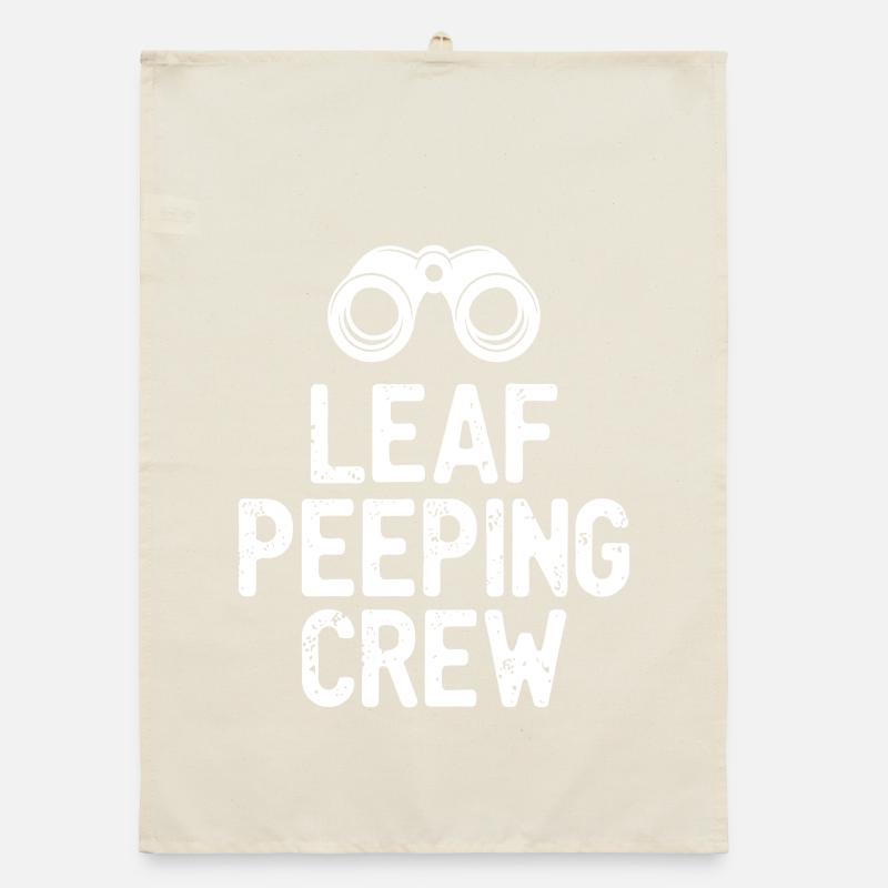Citation de Leaf Peeping Crew Torchon bio