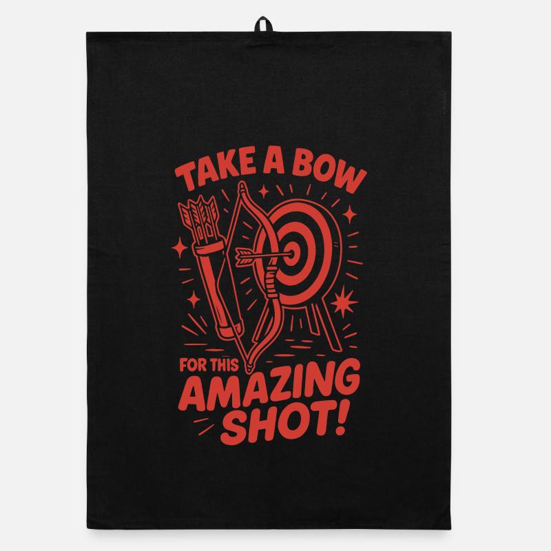 Inclinez-vous devant cet archer incroyable Torchon bio