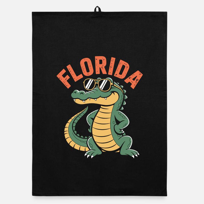 Alligator de Floride Torchon bio