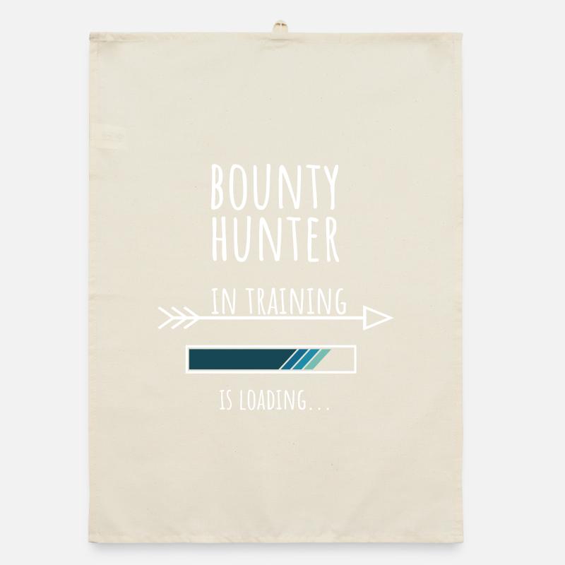 Gift Profession Training Bounty Hunter Organic dish towel
