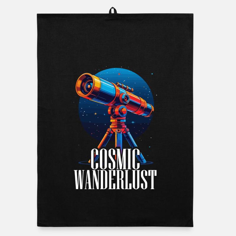 Astronom Sterngucker Stargazer Organic Geschirrtuch