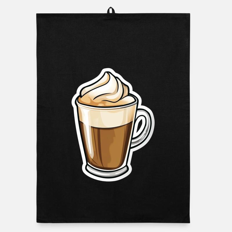 Kaffee Organic Geschirrtuch