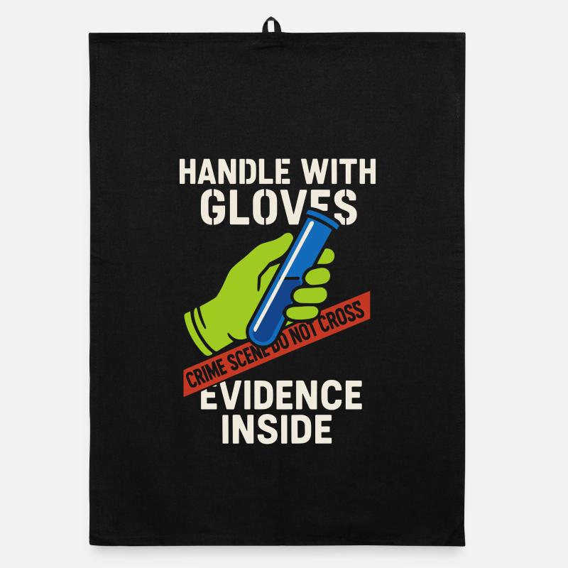 Forensic Chemist Crime Lab Toxicology Organic dish towel
