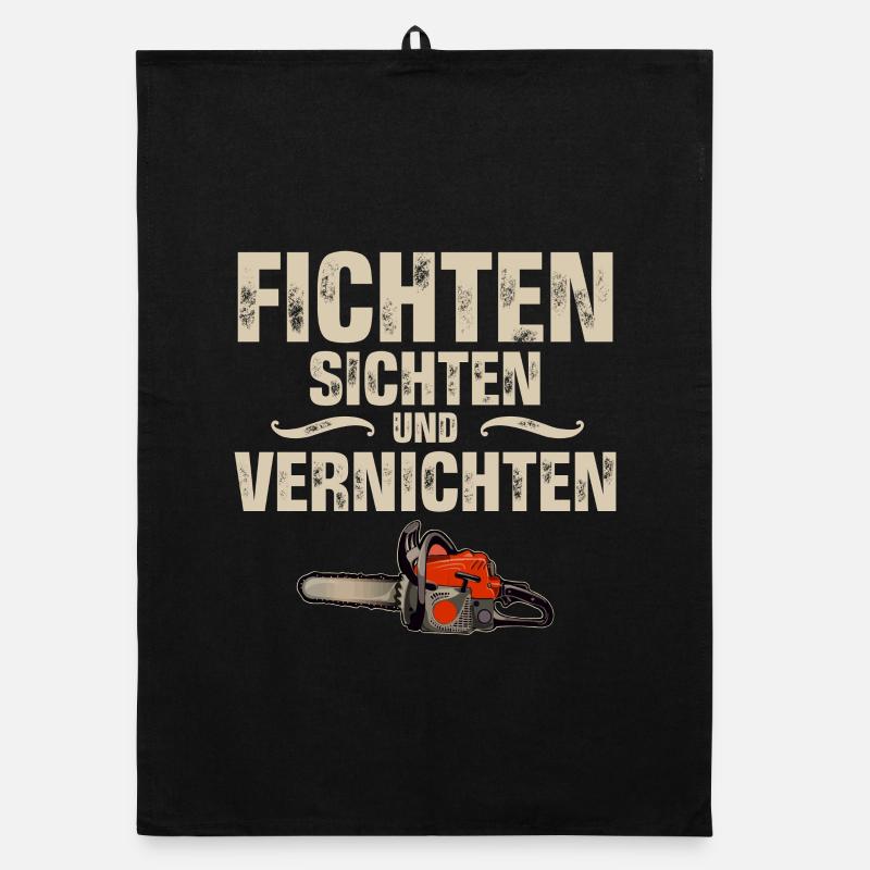 bûcheron Torchon bio