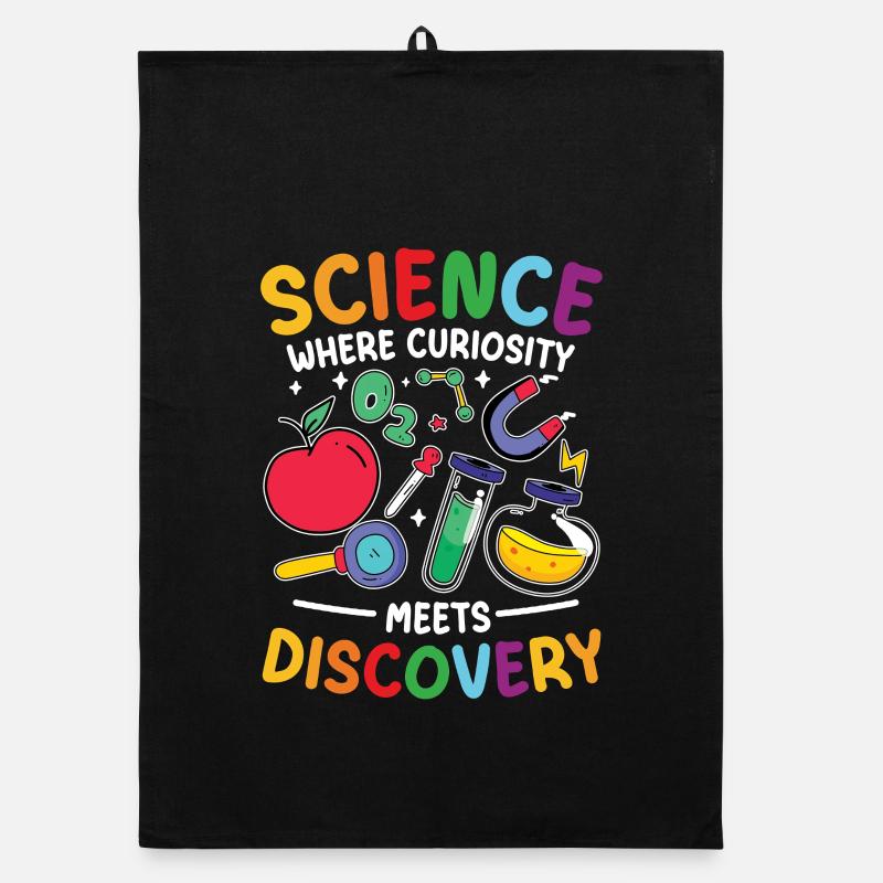 Sciences naturelles où la curiosité mène à la découverte Torchon bio