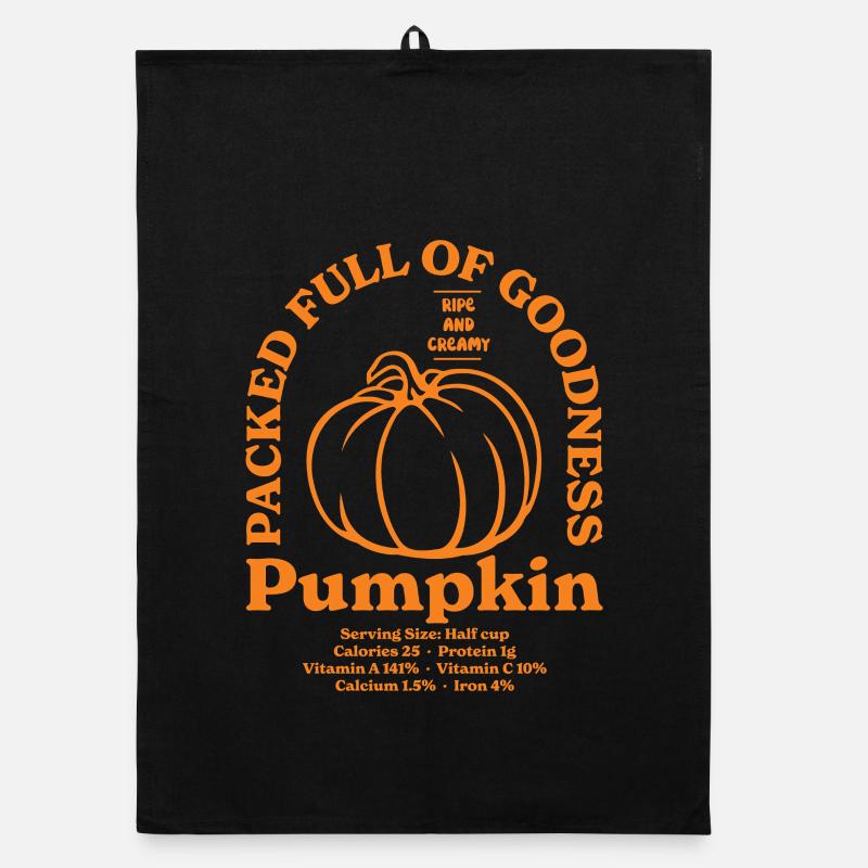 Pumpkin Organic dish towel