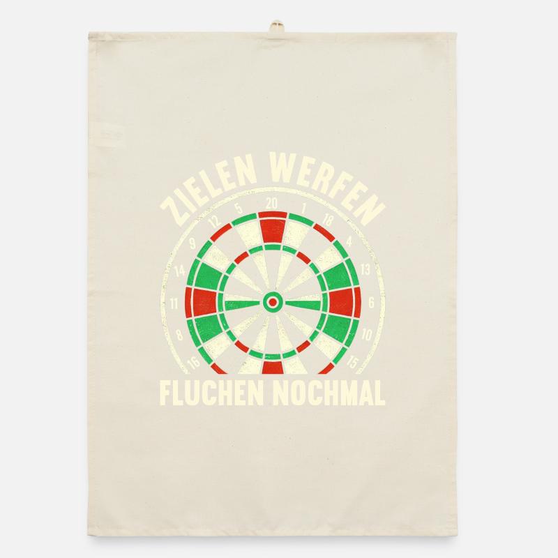 Darts Dart Dartboard Dartboard Dart Player Organic dish towel