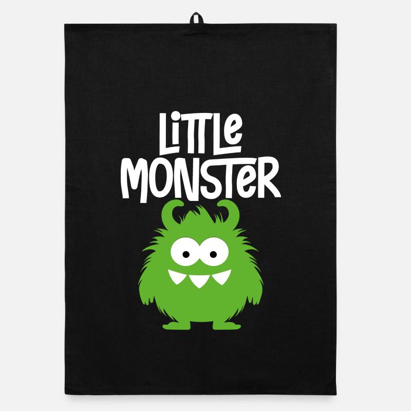 Kleines Monster Organic Geschirrtuch