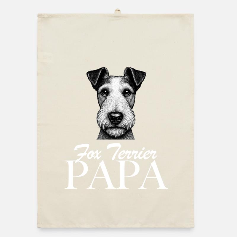 Papa fox-terrier Torchon bio