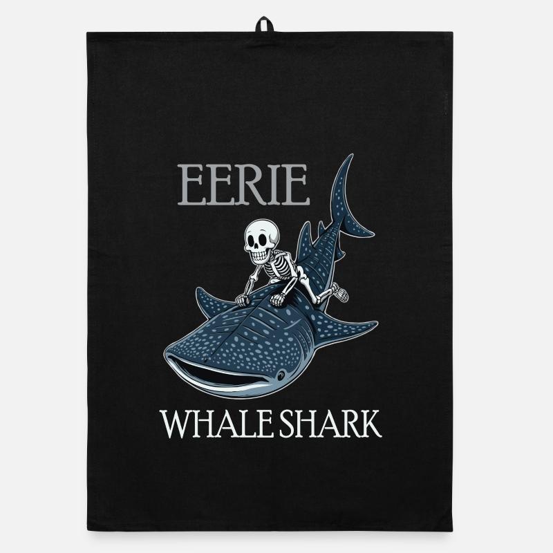 Énergie des mers avec requin-baleine Torchon bio