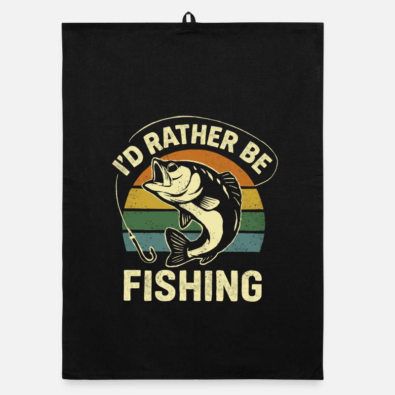 Poisson pêcheur avec humour Dire Torchon bio