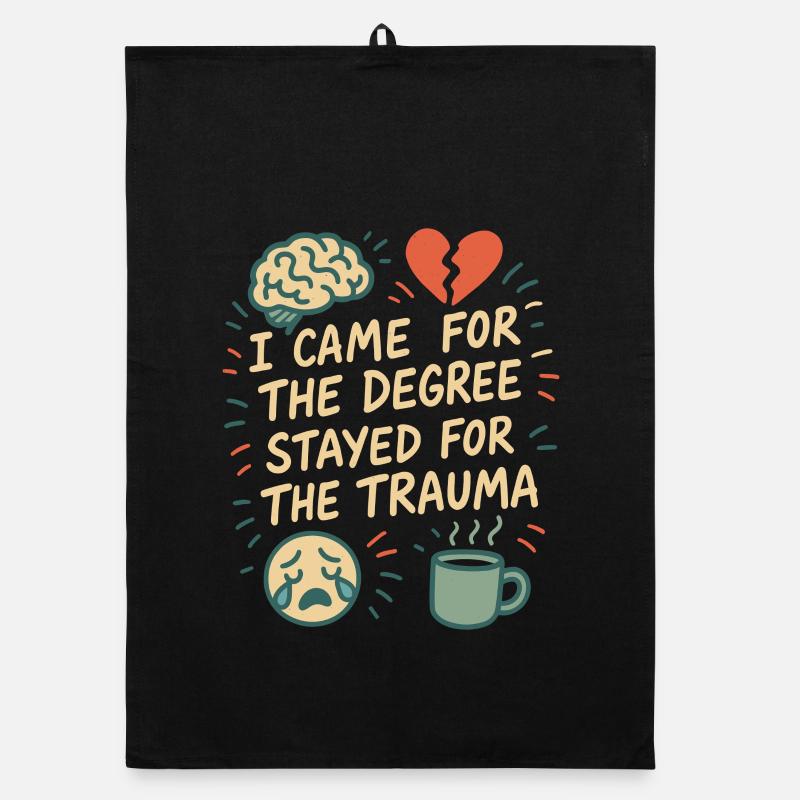 Future psychologist diagnose me Organic dish towel