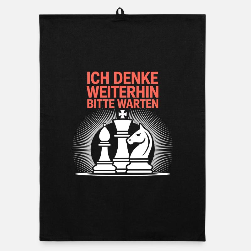 Chess Master Chess Player Chess Gift Organic dish towel