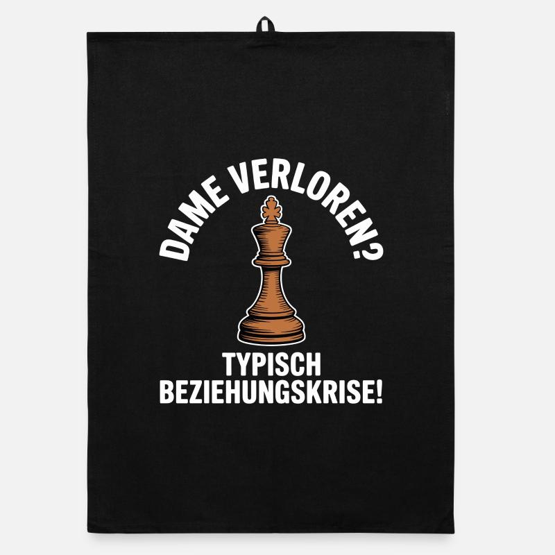Échecs Pièces d’échecs Dames Club d’échecs Maître d’échecs Torchon bio