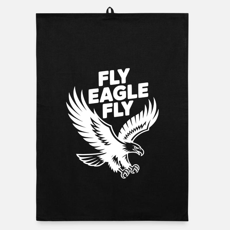 Fliege Adler Fliege Organic Geschirrtuch