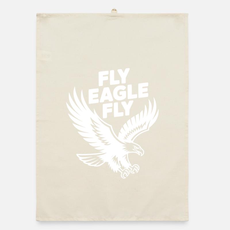 Fly Eagle Fly Organic dish towel